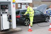 petrol in diesel car